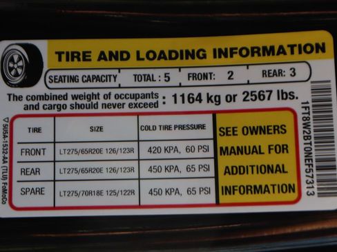 Used 2022 Ford F250 Lariat w/ Black Appearance Package AWD/4WD image 59