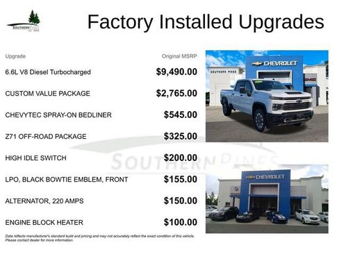 Used 2024 Chevrolet Silverado 2500 Custom w/ Custom Value Package image 6