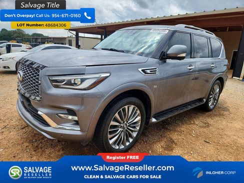 Used 2019 INFINITI QX80 Luxe w/ 22" Wheel Package RWD image 1