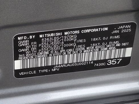 Used 2025 Mitsubishi Outlander Sport SE AWD/4WD image 35