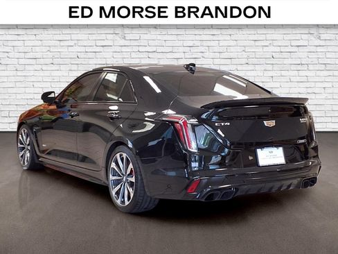 Certified 2023 Cadillac CT4 V Blackwing w/ Driver Assist Package RWD image 3