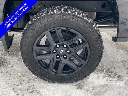 New 2026 Chevrolet Silverado 1500 Custom Trail Boss w/ LPO, Dark Essentials Package image 14