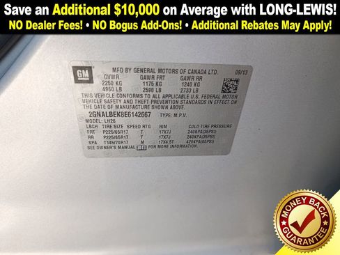 Used 2014 Chevrolet Equinox LT w/ Driver Convenience Package image 32