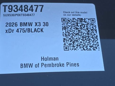 Used 2026 BMW X3 xDrive30i AWD/4WD image 23