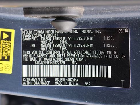 Used 2019 Toyota Highlander XLE AWD/4WD image 16