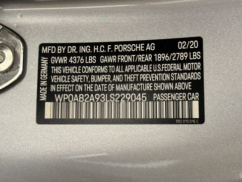 Used 2020 Porsche 911 Carrera S RWD image 27