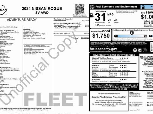 Used 2024 Nissan Rogue SV AWD/4WD image 19