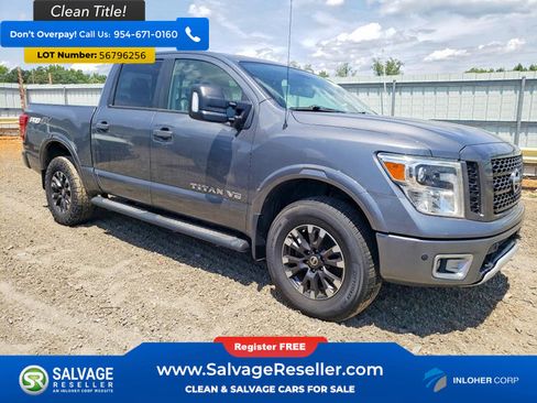 Used 2019 Nissan Titan PRO-4X w/ Pro-4x Convenience Package AWD/4WD image 5