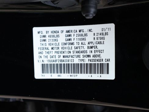 Used 2011 Acura TL FWD image 21