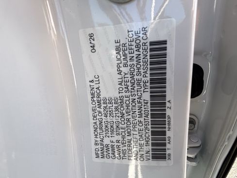 Used 2026 Honda Accord Sport image 30