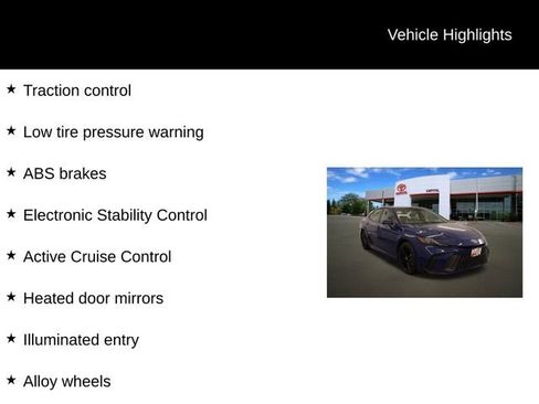 Used 2025 Toyota Camry SE image 3