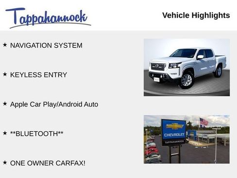 Used 2023 Nissan Frontier SV w/ SV Convenience Package AWD/4WD image 2