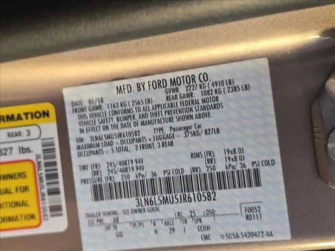 Used 2018 Lincoln MKZ Reserve w/ Technology Package FWD image 15