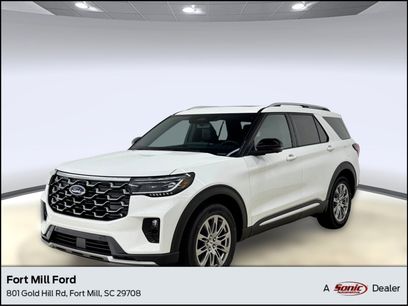 New 2025 Ford Explorer Platinum