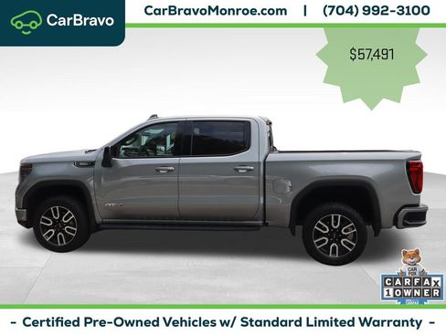 Certified 2024 GMC Sierra 1500 AT4 w/ Technology Package AWD/4WD image 4