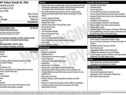 Used 2008 GMC Yukon XL Denali AWD/4WD image 2