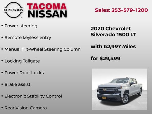 Used 2020 Chevrolet Silverado 1500 LT image 33