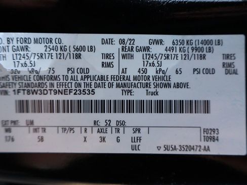 Used 2022 Ford F350 Lariat w/ Lariat Value Package image 45