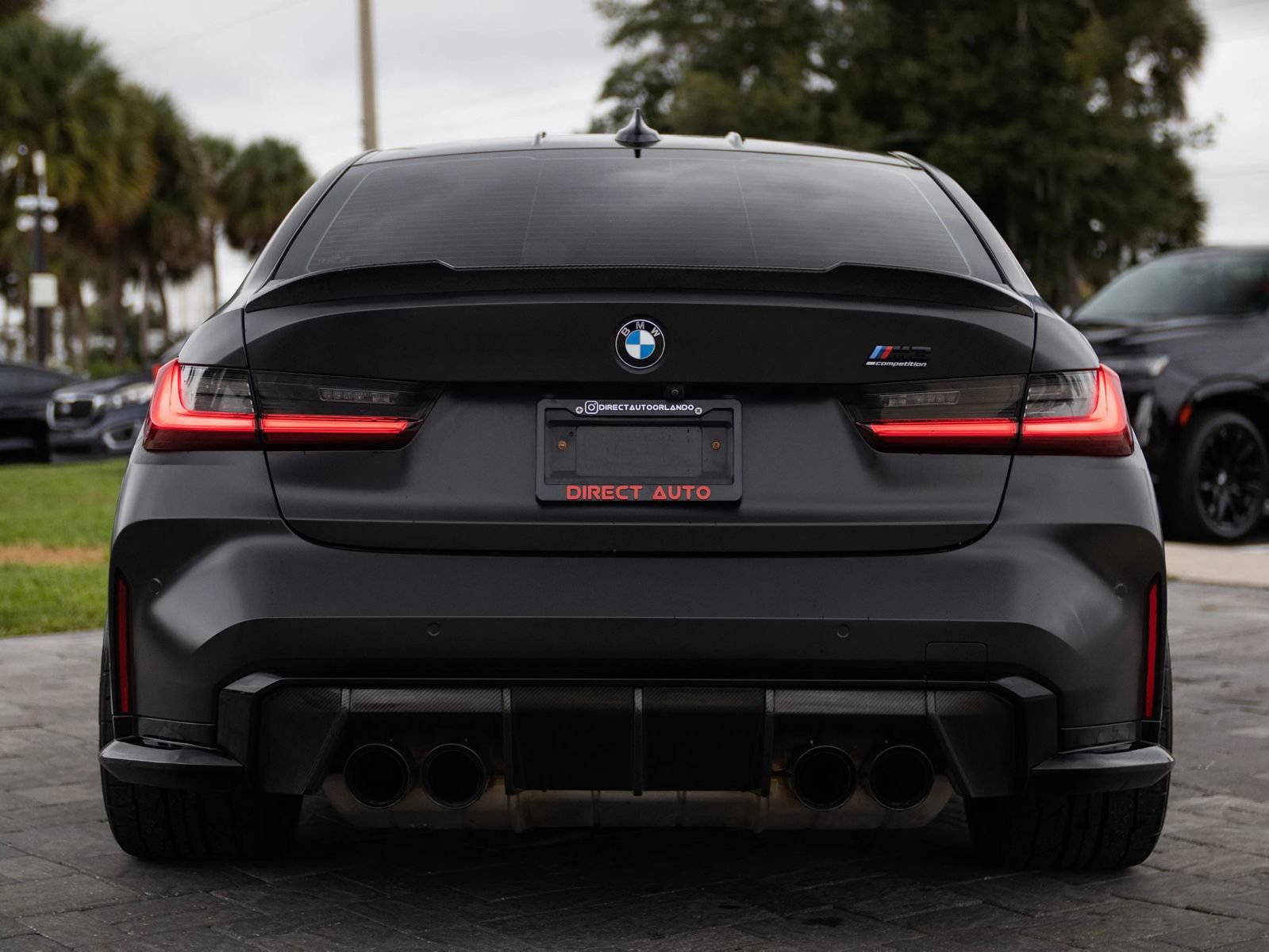 Used 2021 BMW M3 Competition w/ M Carbon Exterior Package RWD image 16