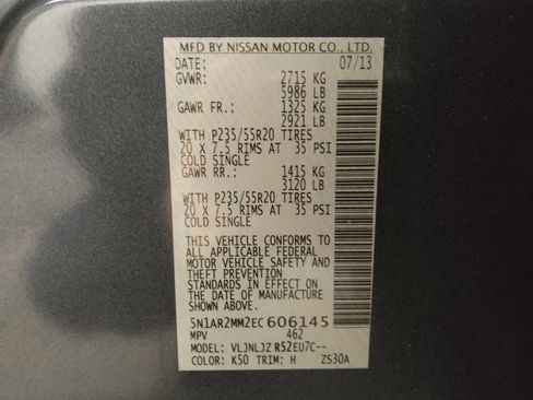 Used 2014 Nissan Pathfinder Platinum w/ Platinum Premium Package image 33