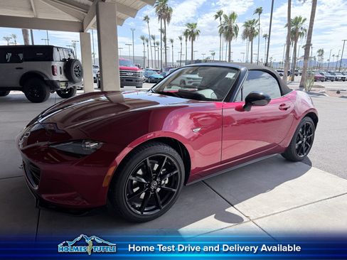 Used 2023 MAZDA MX-5 Miata Club w/ Interior Package RWD image 1