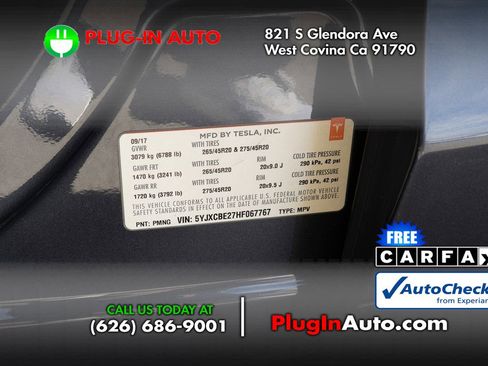 Used 2017 Tesla Model X 100D image 8