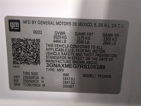 Certified 2024 Chevrolet Equinox RS w/ LPO, Floor Liner Package image 32