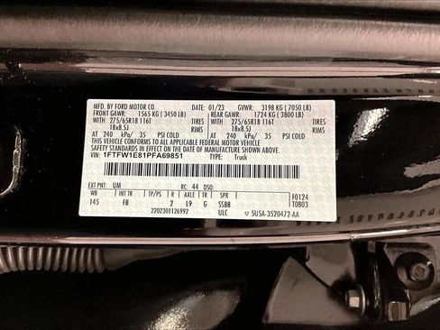 Certified 2023 Ford F150 XLT w/ Equipment Group 302A High image 33