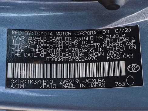 Used 2023 Toyota Corolla LE w/ Carpet Mat Package (TMS) FWD image 32