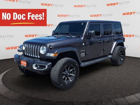 Used 2020 Jeep Wrangler Unlimited Sahara AWD/4WD image 1
