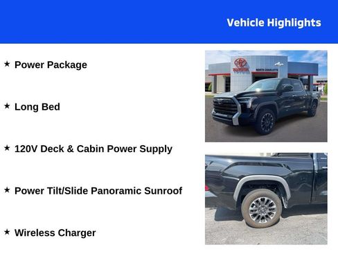 Used 2025 Toyota Tundra Limited w/ Power Package AWD/4WD image 4