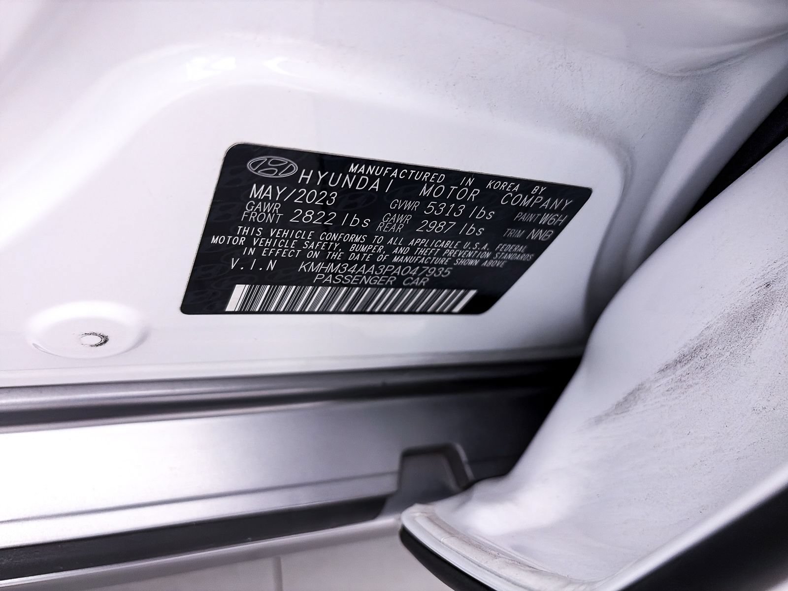 Used 2023 Hyundai Ioniq 6 SEL w/ Cargo Package RWD image 38
