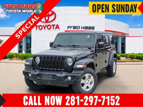 Used 2023 Jeep Wrangler Unlimited Sport AWD/4WD image 1
