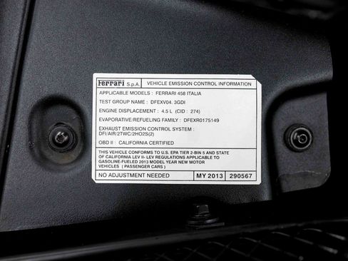 Used 2013 Ferrari 458 Spider RWD image 83