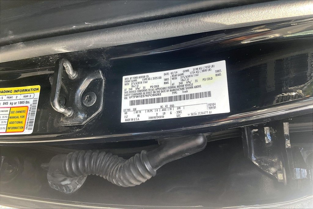 Used 2019 Ford F150 XLT w/ Equipment Group 302A Luxury AWD/4WD image 33