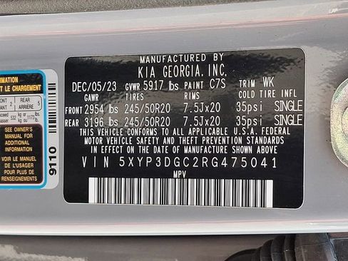 Certified 2024 Kia Telluride EX X-Line AWD/4WD image 29
