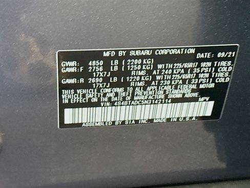 Used 2022 Subaru Outback Premium AWD/4WD image 40