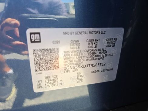 New 2026 Chevrolet Tahoe Premier w/ Sun And Tow Package image 38