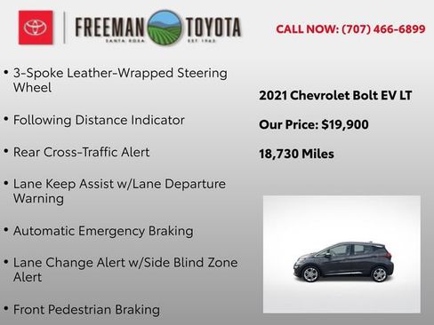 Used 2021 Chevrolet Bolt LT FWD image 12