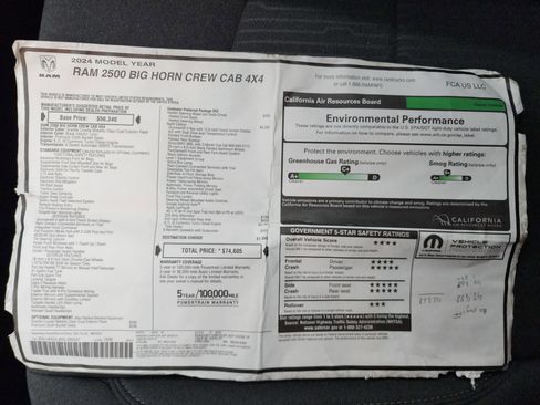 Used 2024 RAM 2500 Big Horn w/ Night Edition image 41