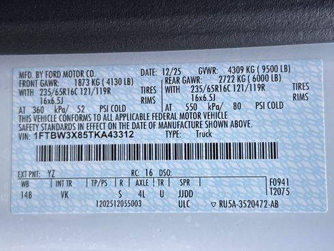 New 2026 Ford Transit 350 148 High Roof Extended image 27