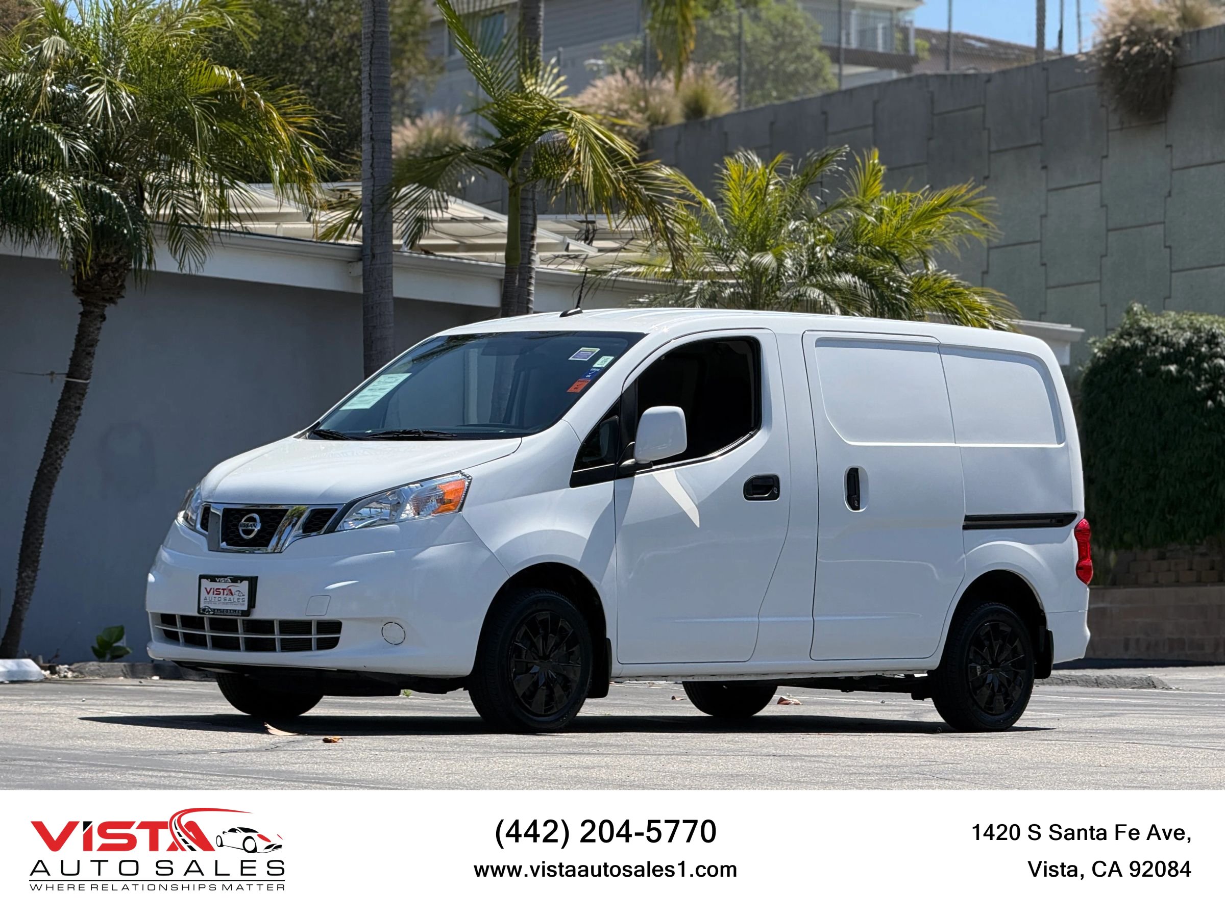 Used 2020 Nissan NV200 SV w/ Back Door Glass Package FWD image 1
