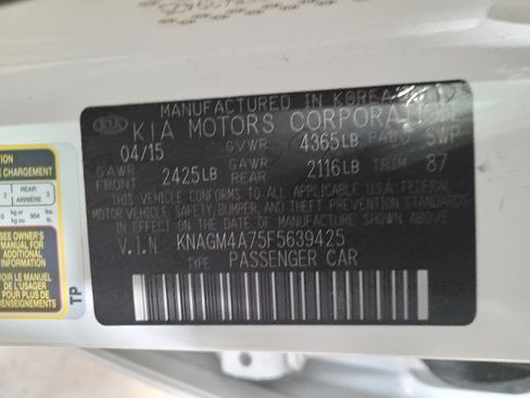 Used 2015 Kia Optima LX w/ Paint Protection Film Package FWD image 33