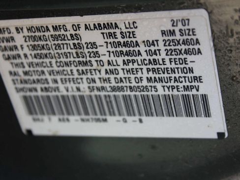 Used 2007 Honda Odyssey Touring image 12