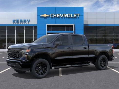 New 2026 Chevrolet Silverado 1500 Custom w/ Turbomax Blackout Package AWD/4WD image 4