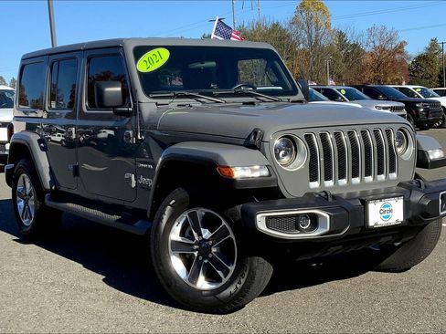 Certified 2021 Jeep Wrangler Unlimited Sahara w/ Cold Weather Group image 2