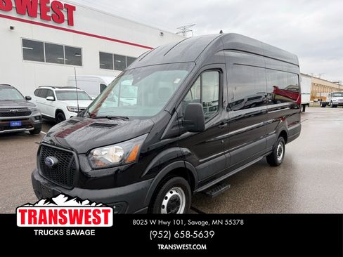 Used 2023 Ford Transit 250 148 High Roof Extended w/ Load Area Protection Package RWD image 1