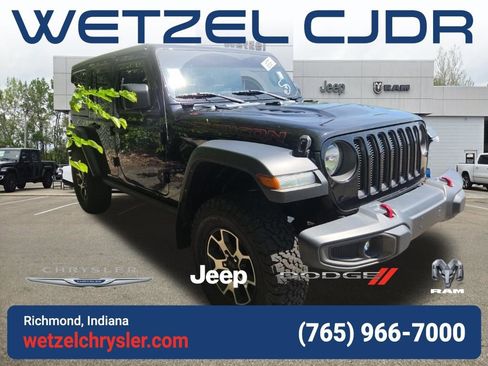 Used 2023 Jeep Wrangler Unlimited Rubicon w/ Safety Group AWD/4WD image 1