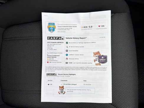Used 2023 Subaru Impreza 2.0i image 38