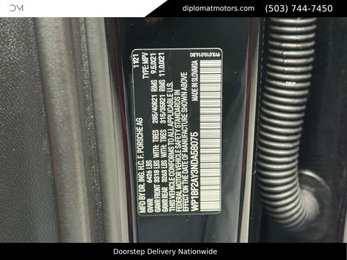 Used 2022 Porsche Cayenne Turbo w/ Performance Package (PG2) image 55